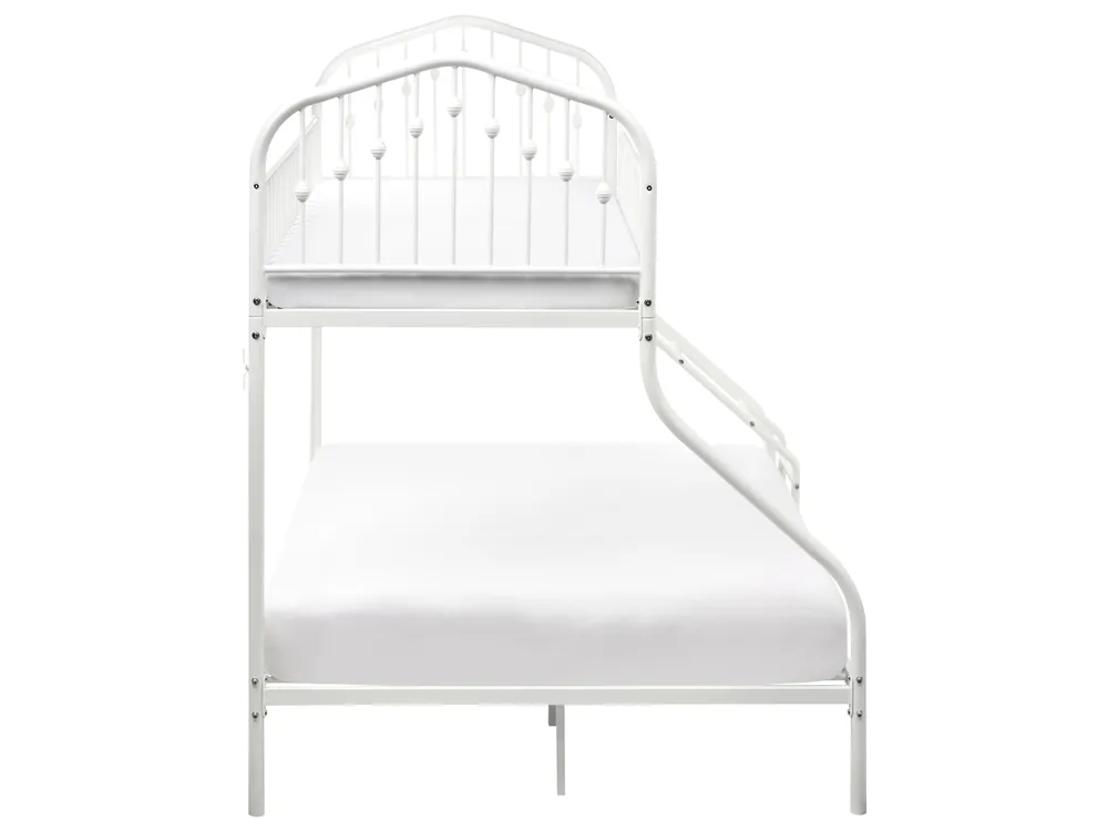 Bunk Bed Metal CHAMONIX 90/140 x 200 cm White_976748