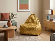 Bean Bag 200 L DROP 63 cm 75 cm Gold_798923