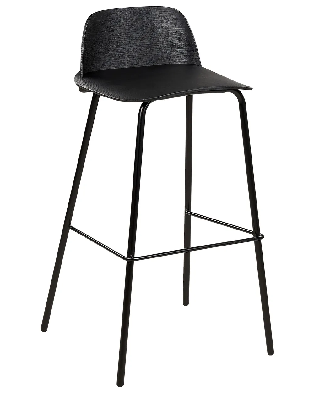 Set di 4 sedie alte MORA Nero_876344
