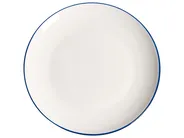 Zastawa stołowa 12-częściowa CUMIN Porcelana Złamana biel/ niebieski_1061558