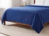 Duvet Cover CALLISTO 135 x 200 cm Polyester Navy Blue