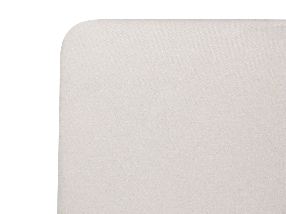 Ottoman Bed BRENON Fabric Light Beige 160 x 200 cm (EU King Size)_1055987