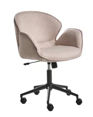 Desk Chair BELMAR Fabric Taupe_1006671