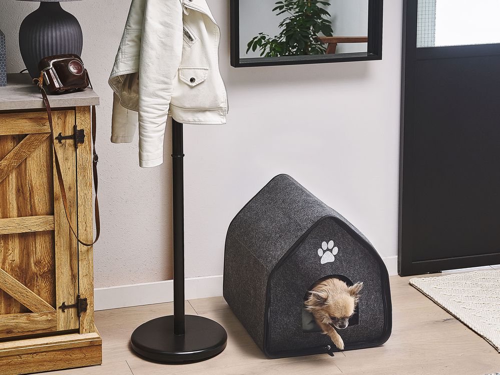 Pet Bed JANGI Felt Dark Grey
