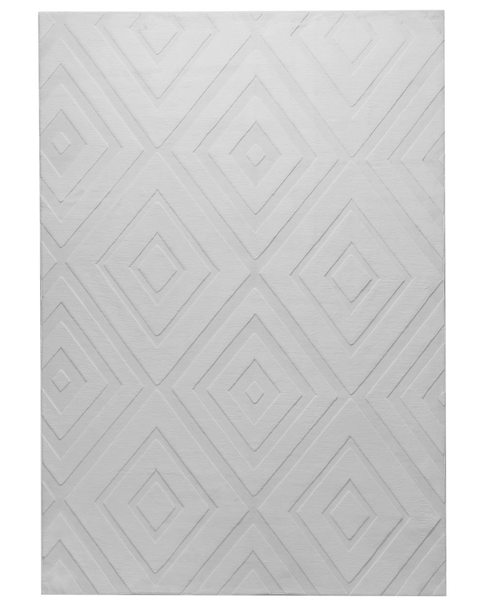Gulvtæppe BORAH Lysegrå 160 x 230 cm