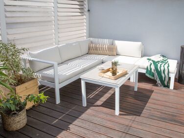 Outdoor Cushion Covers Off-White MESSINA