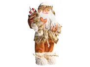 Dekoracja świąteczna SVARTEVATNET 37 cm Mikołaj Brązowy/ biały_1022030