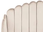 Bed Fabric AMBILLOU 120 x 200 cm (EU Small Double) Light Beige_1014275