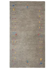 Tappeto SEYMEN Grigio 80 x 150 cm Persiano Lana_856061