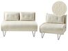 3 personers sofasæt lys beige bouclé VESTFOLD_930372