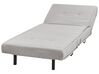 Divano letto tessuto grigio chiaro VESTFOLD_930453