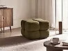 Pouffe CALIENTE Boucle Green