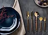 Set tacâmuri 30 piese GEMELLI Auriu