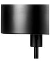 Bordlampe med USB-utgang metall svart ARIPO_851357