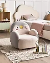 Kids Armchair Penguin FYN Boucle Grey