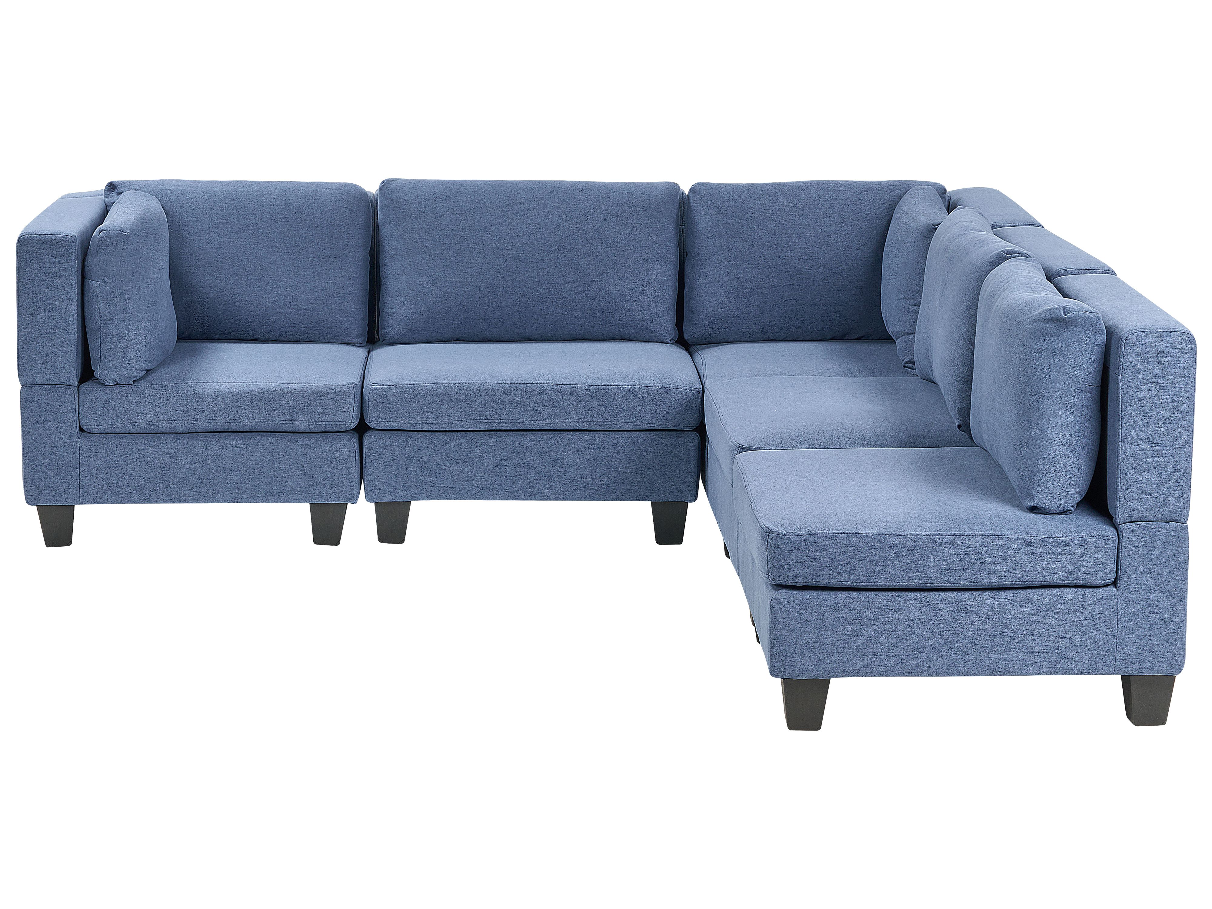 Blue left hand corner sofa discount