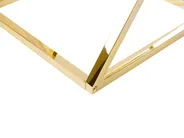 Side Table BEVERLY Glass Gold_733182
