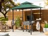 Gazebo Da Esterno 240x148x245 Cm – Telaio In Acciaio Grigio, Tetto In Poliestere, Resistente UV