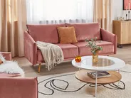 Plaid YARSA Katoen 125 x 150 cm Beige_873033