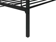 Bed Metal BATTUT 90 x 200 cm (EU Single) Black_894125