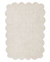 Detský bavlnený koberec 140 x 200 cm béžový SAREKI_906830
