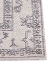 Bavlnený koberec 80 x 300 cm béžová/sivá GOLLER_853697