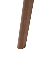 Set di 2 sedie da pranzo CHARLESTON Legno Marrone/Beige chiaro_1071168