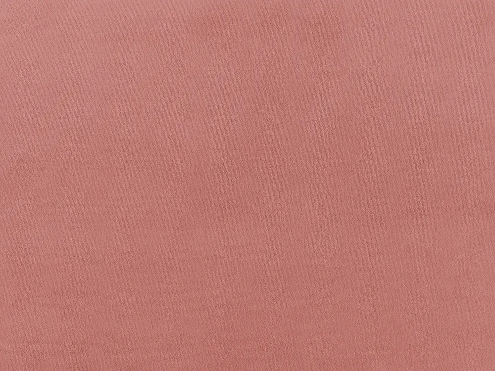 Cama Veludo CHALEIX 160 x 200 cm Rosa pêssego_844533