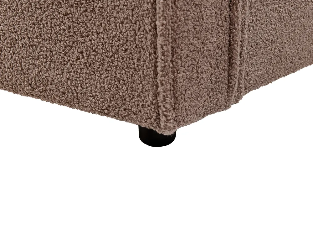 Waterbed Boucle LINARDS 180 x 200 cm (EU Super King) Brown_980588