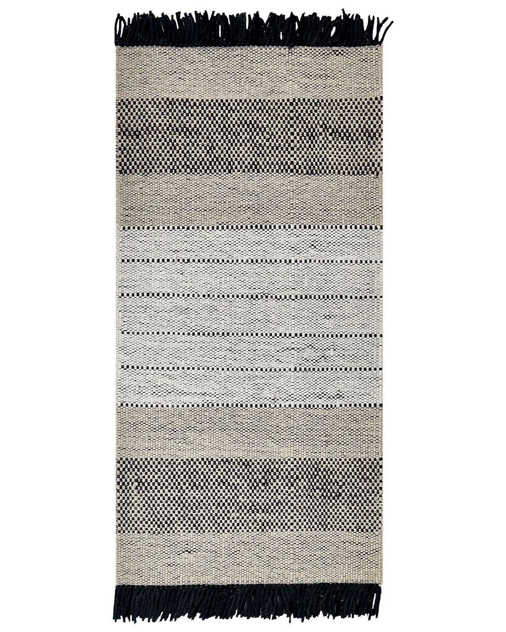 Teppich YAZLIK Beige 80 x 150 cm Wolle