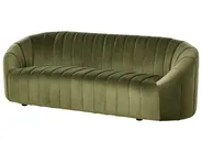 Sofa 3 Seater MALUNG Velvet Dark Green_883980