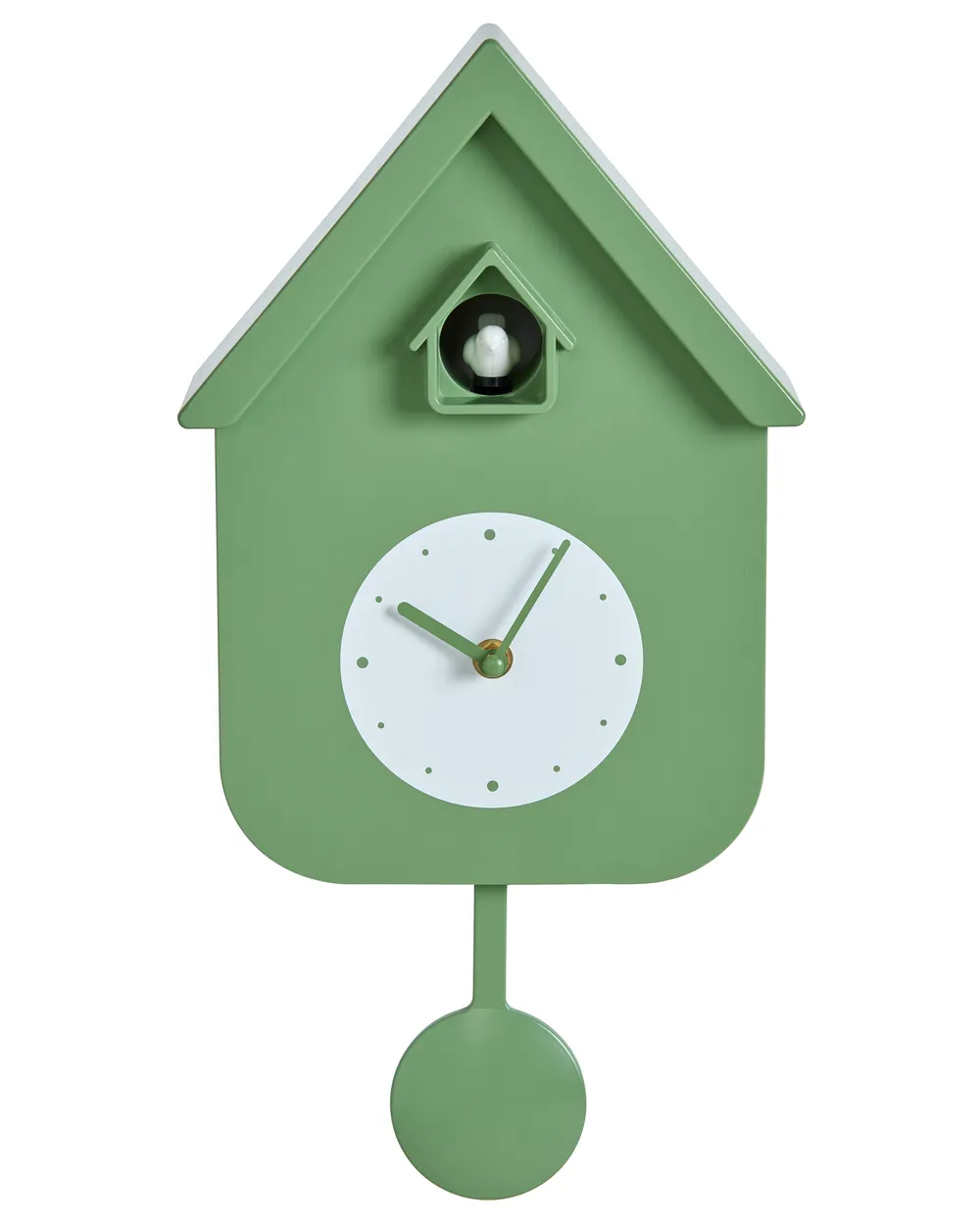 Pendulum clock BONNEVAL 24 cm with Cuckoo Green
