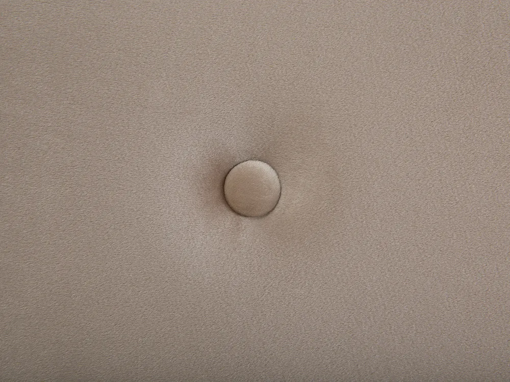 Boxspringbett Samtstoff CONSUL 160 x 200 cm Hellbeige_736375