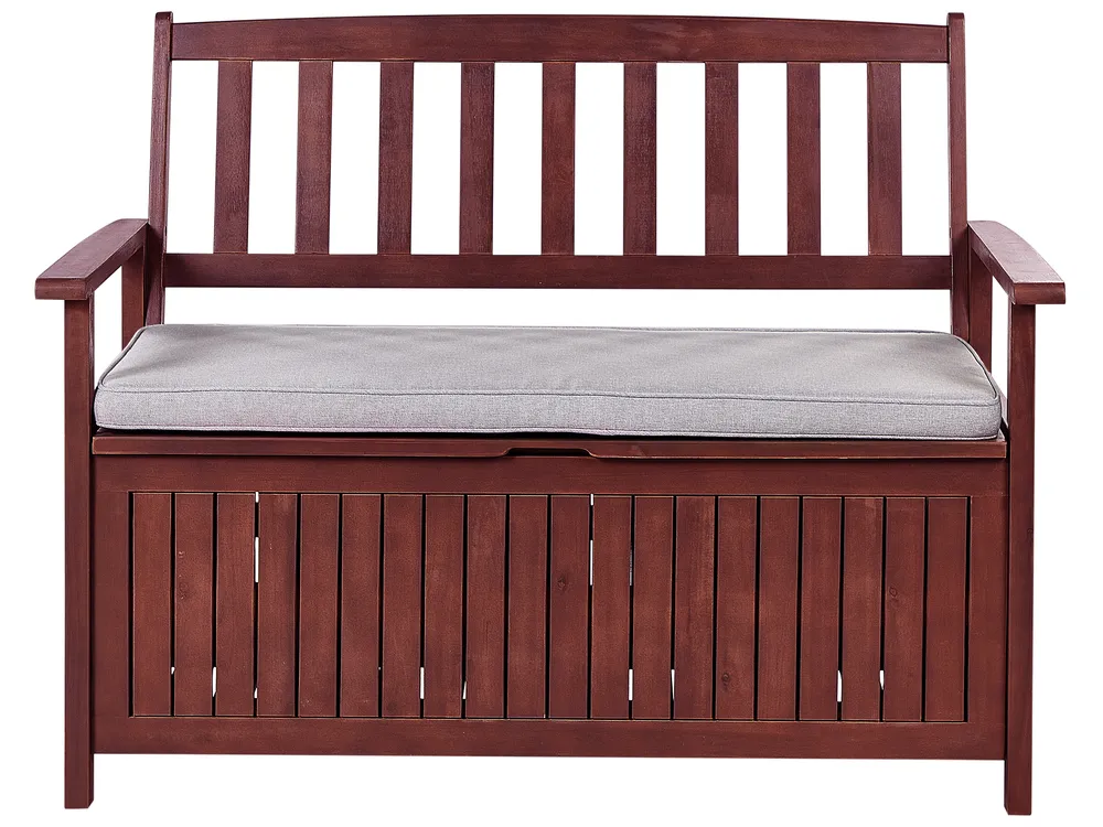 vidaXL Panchina da Giardino Elegante Robusta Arredo per Esterni Seduta Panca 120 cm in Polyrattan Nera Telaio in Acciaio Verniciato