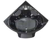 Vasca idromassaggio angolare con LED CUYABENO 211 x 150 cm Nero_1033704