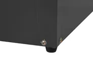 Skrzynia ogrodowa CEBROSA 165 cm 70 cm Metal Grafitowy_717741