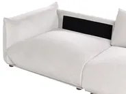 Living Room Set 5 Seater LUVOS Velvet Taupe_971959