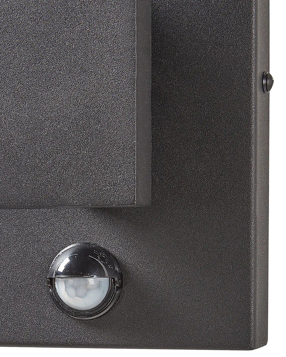 Beliani LED-Außenwandleuchte Mit Bewegungsmelder – 60 Cm Hoch, Schwarz, Warmweiß, IP56, Modernes Design