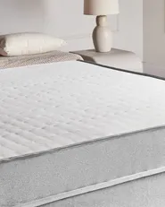 Divan Bed without Headboard Fabric COUNTESS 180 x 200 cm (EU Super King) Light Grey_1054444