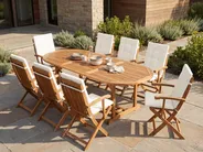 Set of 8 Back/Seat Cushions MAUI PREMIUM Off-White_1065059