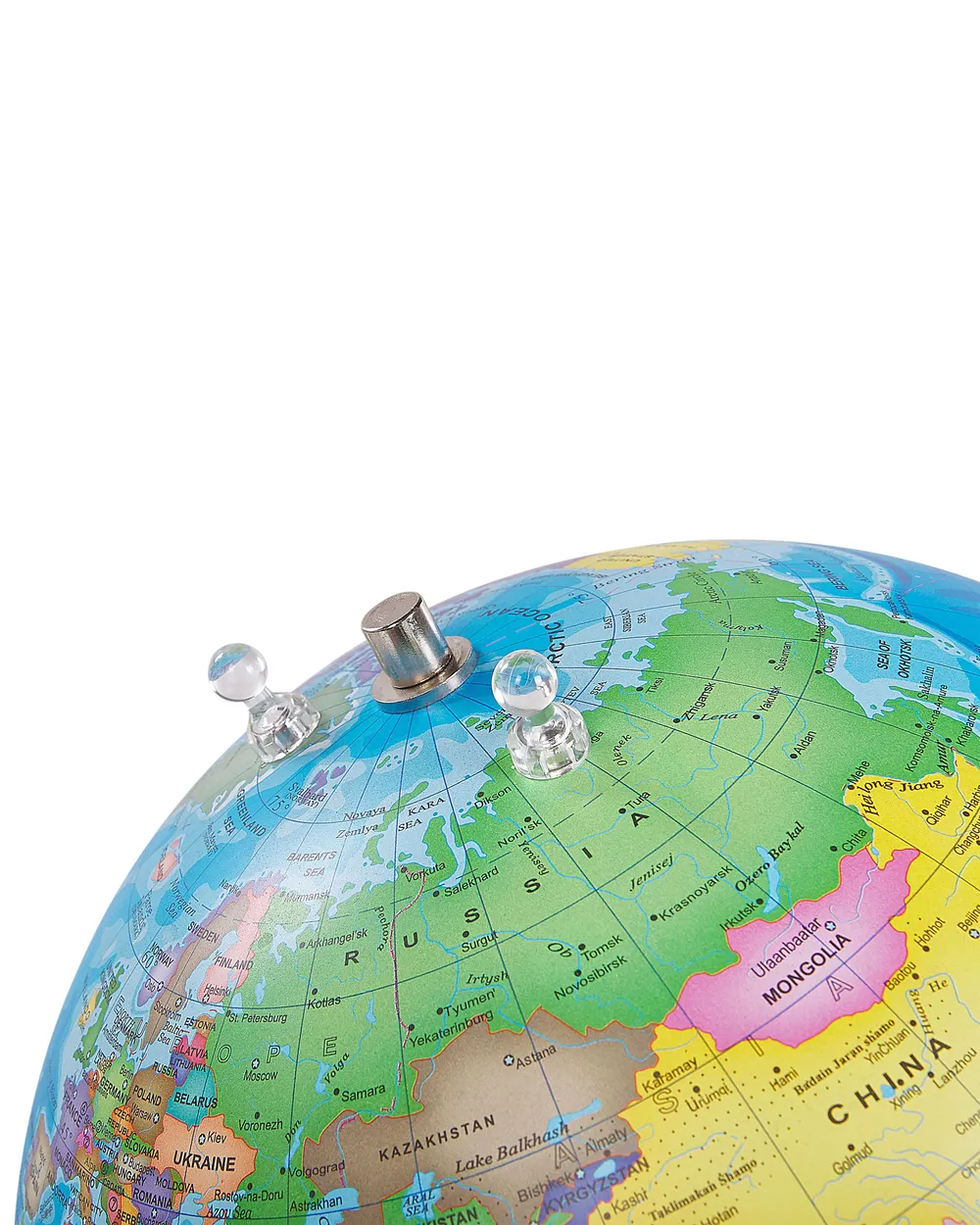Globe terrestre lumineux 30 cm 'Premium' Antique WONDAY - La Poste