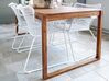 Mesa de comedor de madera de acacia clara 180 x 90 cm SASSARI_801329