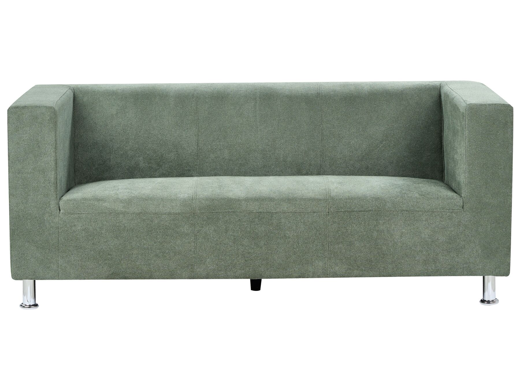 3-istuttava sohva kangas vihreä FLORO_916619