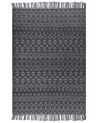 Tappeto lana nero 160 x 230 cm ALUCRA_856214