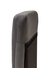 Poltrona a dondolo ARRIE Velluto Grigio scuro_745356
