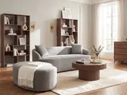 Ottomane AMAL Stoff Grau_1145841