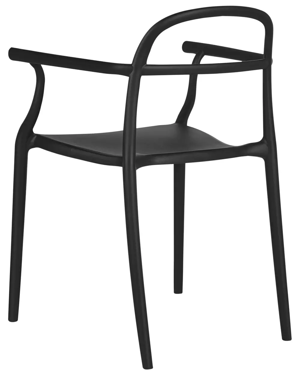 Set di 2 sedie da giardino VIDOR Nero_1017362