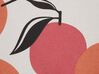 Bodenkissen Baumwolle mehrfarbig Obst-Motiv 50 x 50 cm MELLAL_830739