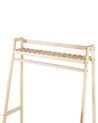 Wooden Clothes Rack Light Wood BAKER_935388