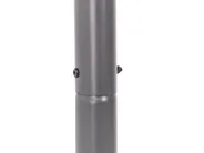 Pawilon ogrodowy AVENTINE 300 cm 300 cm Metal Ciemnoszary_1054276